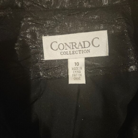 JACKET BY CONRAD C, BLACK ON BLACK BOUCLEE - Picture 8 of 8